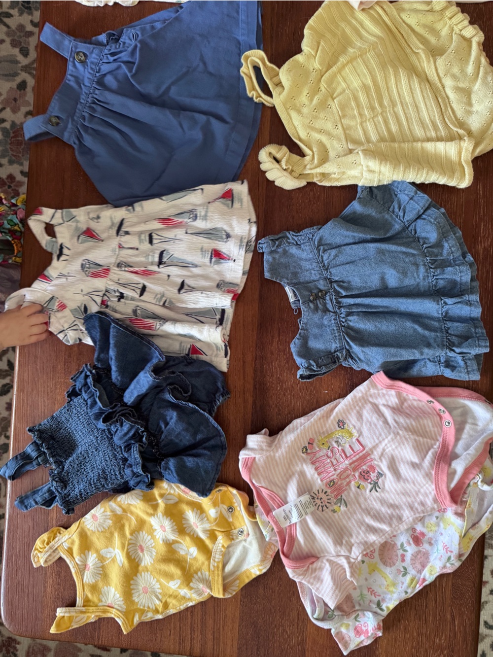14 Baby girl summer clothes bundle 0-3 months